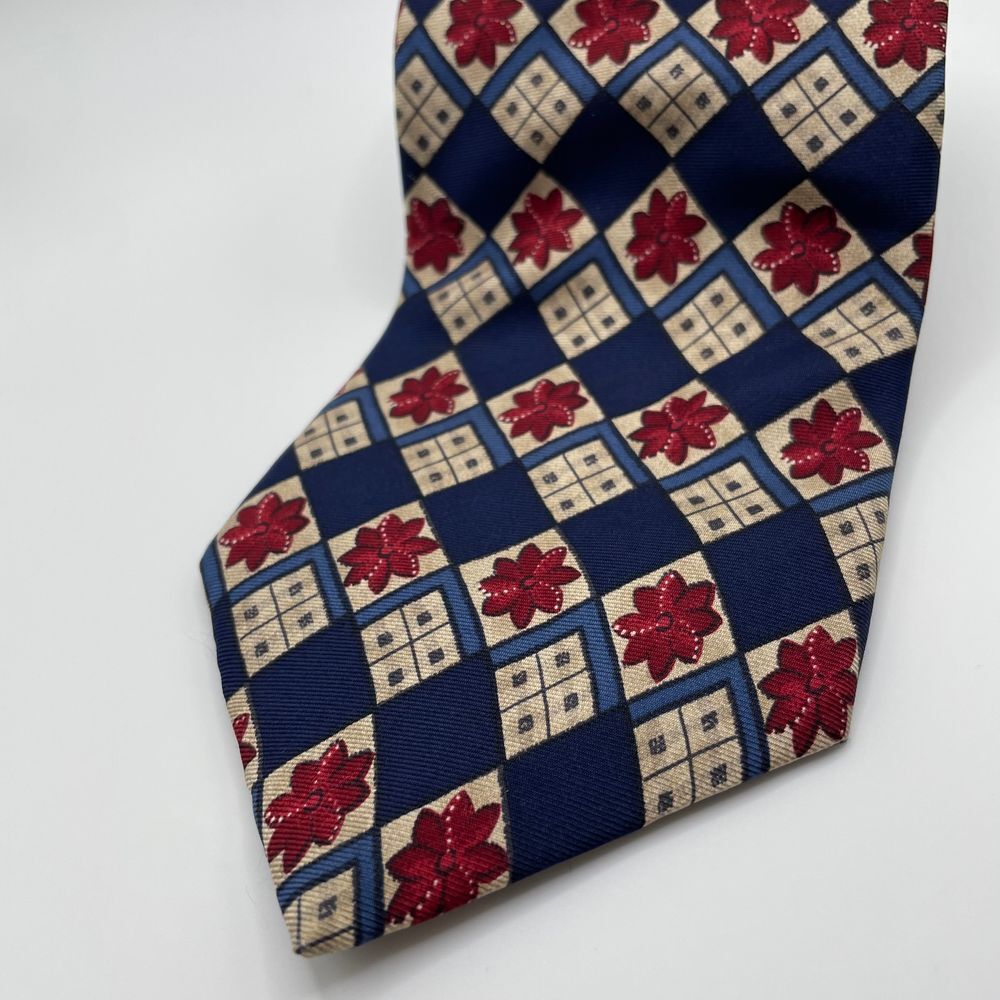 Wembley Men's Tie Extra Long 65" 100%‎ Silk Made IN USA Flower